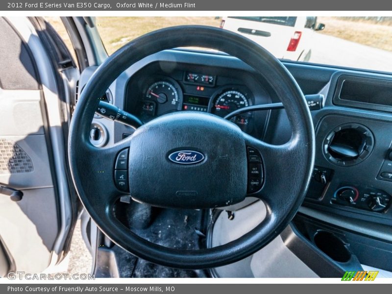 Oxford White / Medium Flint 2012 Ford E Series Van E350 Cargo