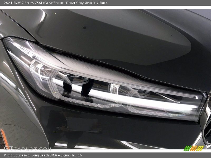 Dravit Gray Metallic / Black 2021 BMW 7 Series 750i xDrive Sedan