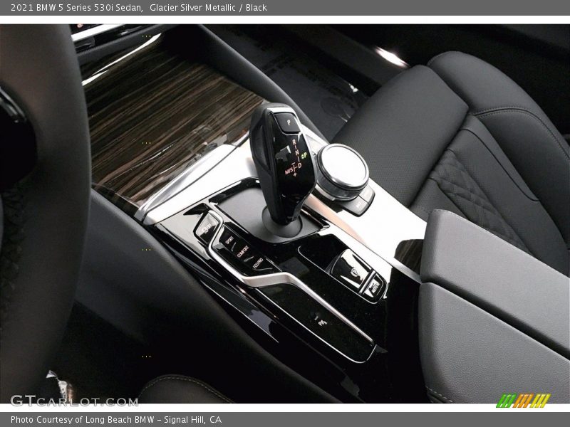 Glacier Silver Metallic / Black 2021 BMW 5 Series 530i Sedan