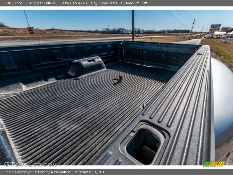 Silver Metallic / Medium Flint 2002 Ford F350 Super Duty XLT Crew Cab 4x4 Dually