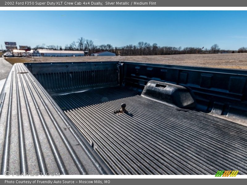 Silver Metallic / Medium Flint 2002 Ford F350 Super Duty XLT Crew Cab 4x4 Dually