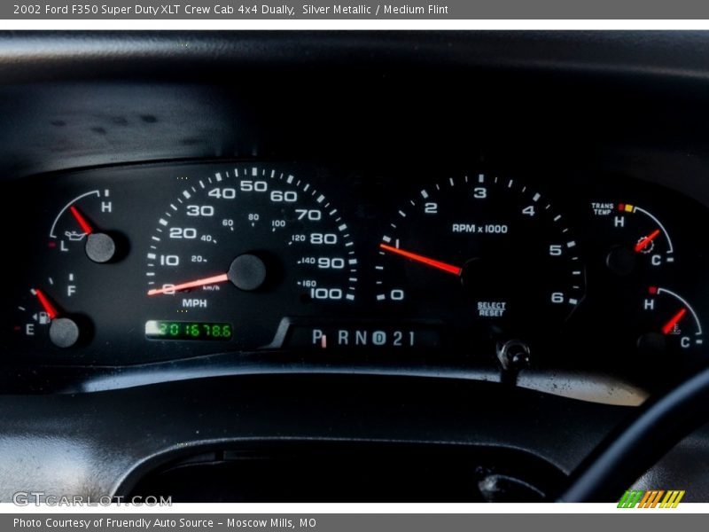  2002 F350 Super Duty XLT Crew Cab 4x4 Dually XLT Crew Cab 4x4 Dually Gauges