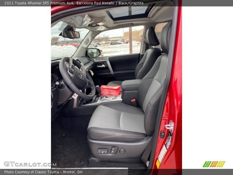 Barcelona Red Metallic / Black/Graphite 2021 Toyota 4Runner SR5 Premium 4x4