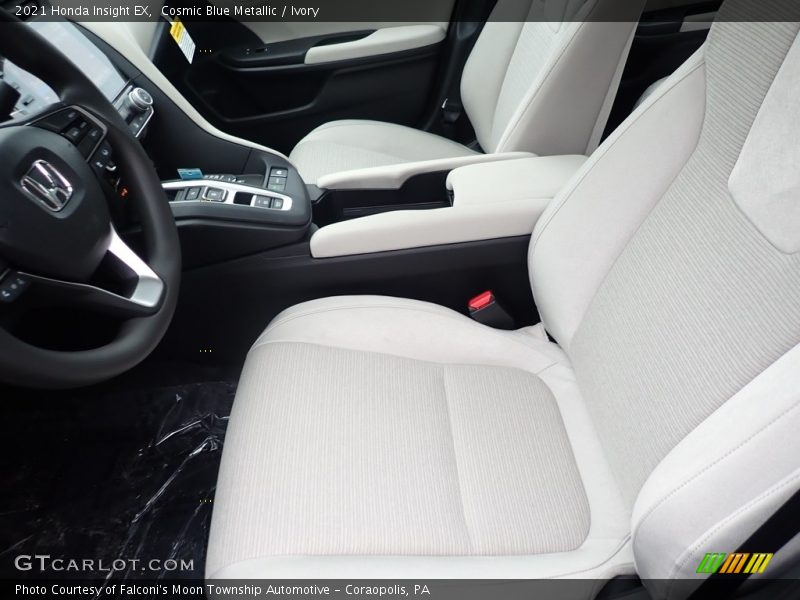 Cosmic Blue Metallic / Ivory 2021 Honda Insight EX
