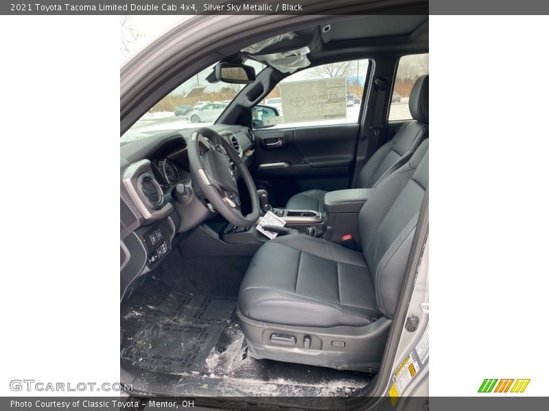 Silver Sky Metallic / Black 2021 Toyota Tacoma Limited Double Cab 4x4