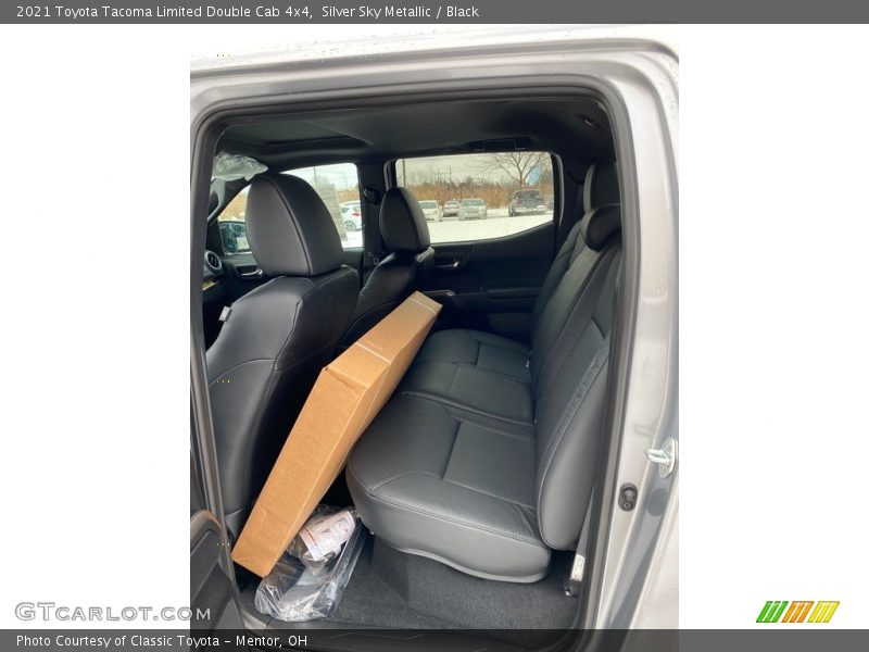Silver Sky Metallic / Black 2021 Toyota Tacoma Limited Double Cab 4x4