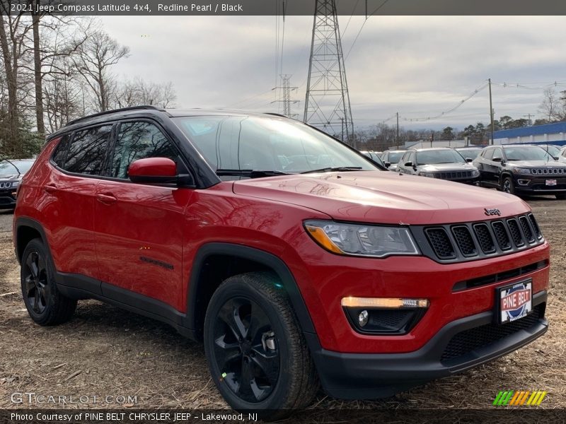 Redline Pearl / Black 2021 Jeep Compass Latitude 4x4