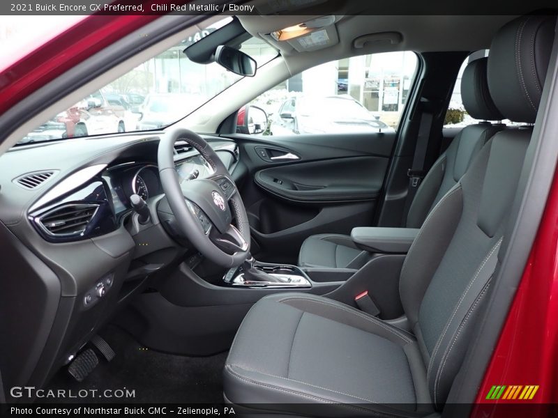 Chili Red Metallic / Ebony 2021 Buick Encore GX Preferred