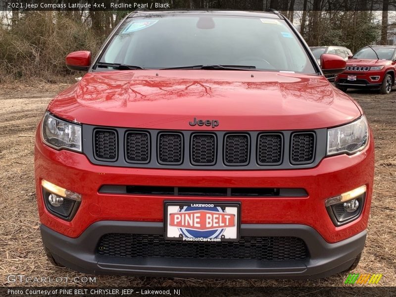 Redline Pearl / Black 2021 Jeep Compass Latitude 4x4