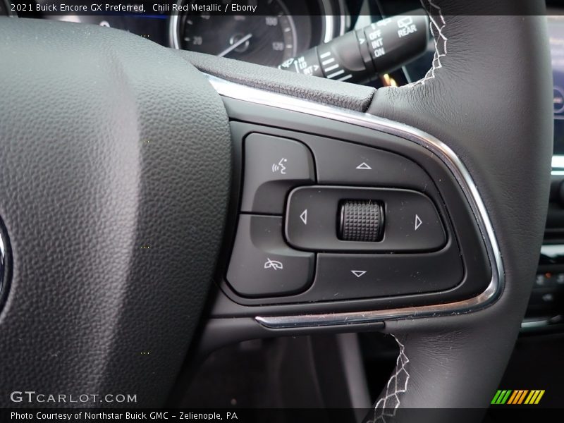 Chili Red Metallic / Ebony 2021 Buick Encore GX Preferred