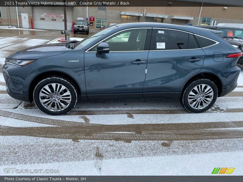 Coastal Gray Metallic / Black 2021 Toyota Venza Hybrid Limited AWD