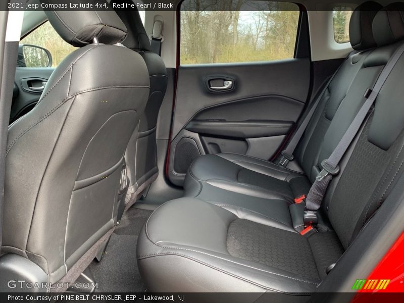 Rear Seat of 2021 Compass Latitude 4x4