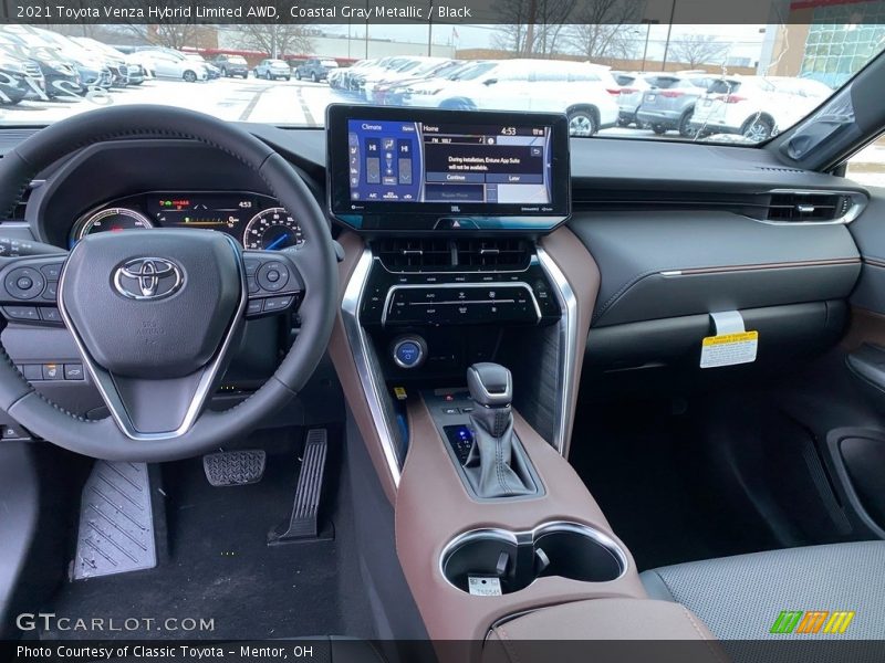Coastal Gray Metallic / Black 2021 Toyota Venza Hybrid Limited AWD