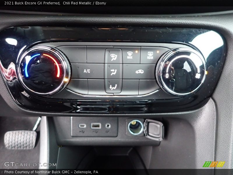 Chili Red Metallic / Ebony 2021 Buick Encore GX Preferred