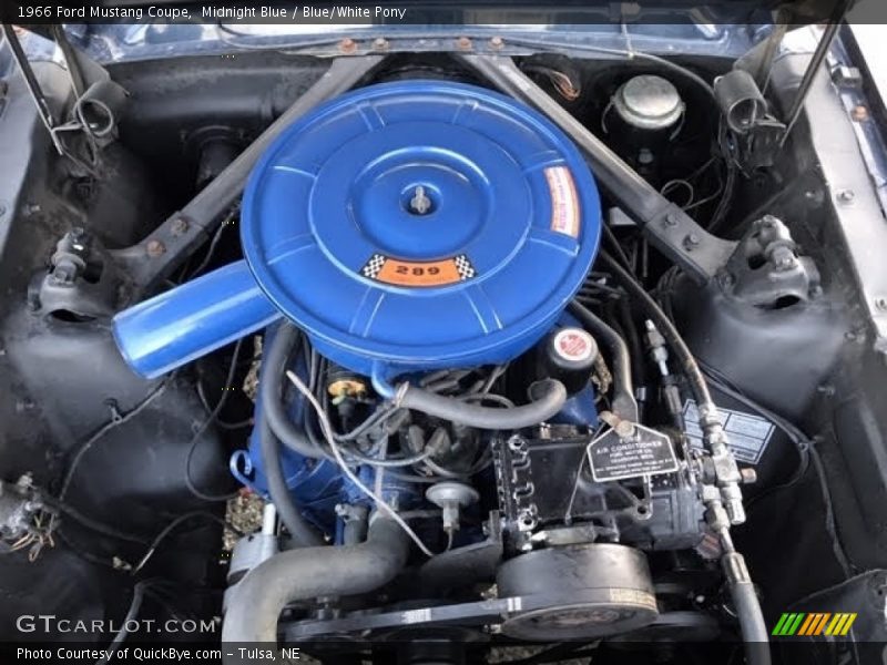 1966 Mustang Coupe Engine - 289 V8