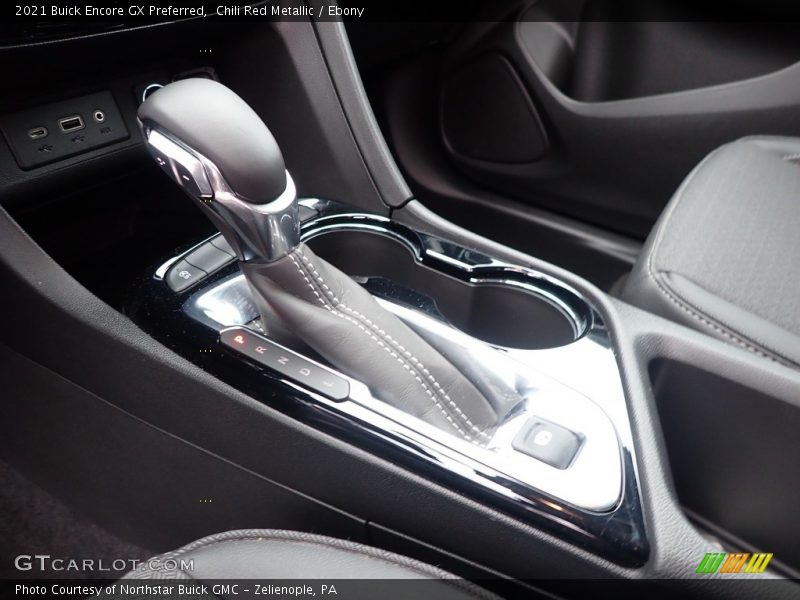 Chili Red Metallic / Ebony 2021 Buick Encore GX Preferred