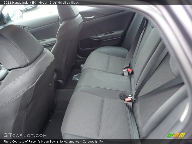 Modern Steel Metallic / Black 2021 Honda Insight EX