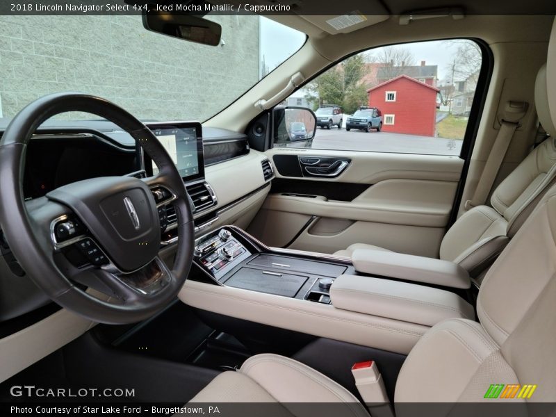 Front Seat of 2018 Navigator Select 4x4