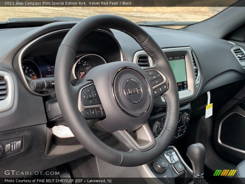 Velvet Red Pearl / Black 2021 Jeep Compass 80th Special Edition 4x4