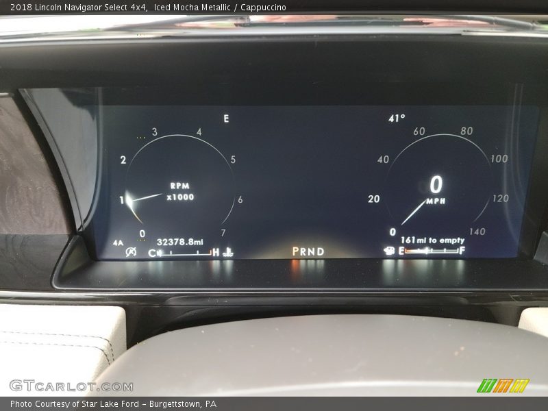  2018 Navigator Select 4x4 Select 4x4 Gauges