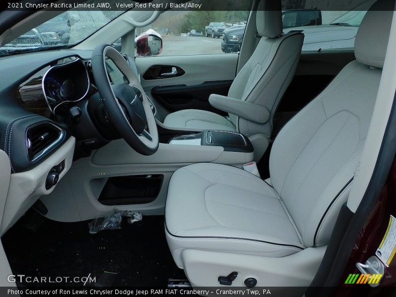 Front Seat of 2021 Pacifica Limited AWD