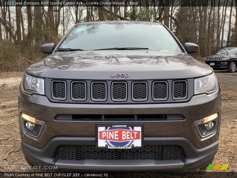 Granite Crystal Metallic / Black 2021 Jeep Compass 80th Special Edition 4x4