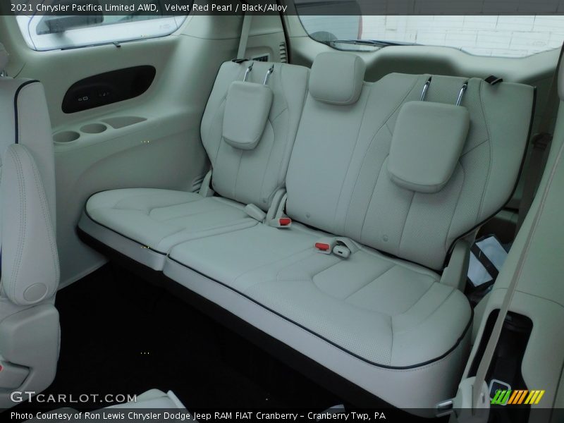 Rear Seat of 2021 Pacifica Limited AWD