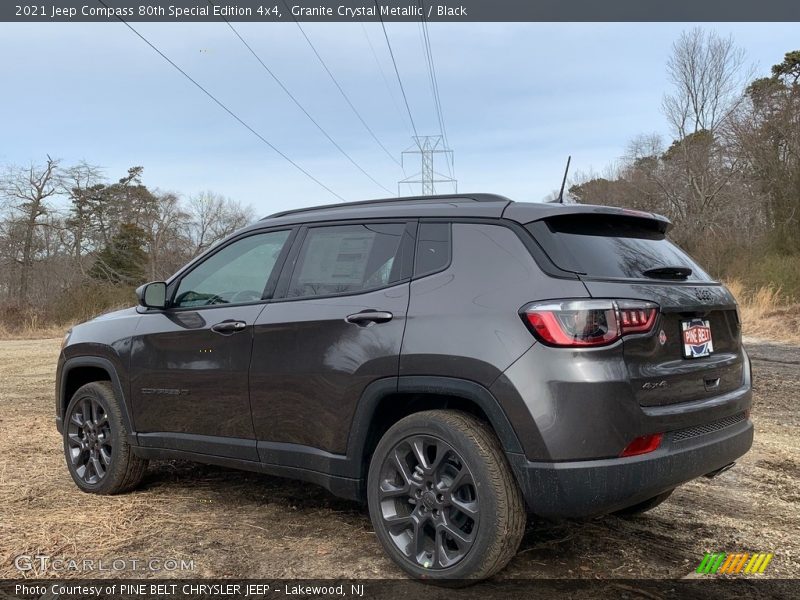 Granite Crystal Metallic / Black 2021 Jeep Compass 80th Special Edition 4x4