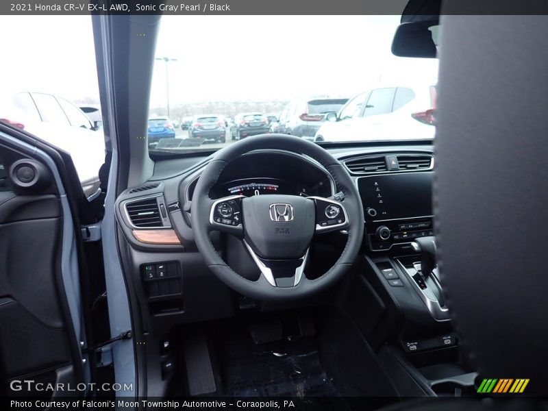 Dashboard of 2021 CR-V EX-L AWD