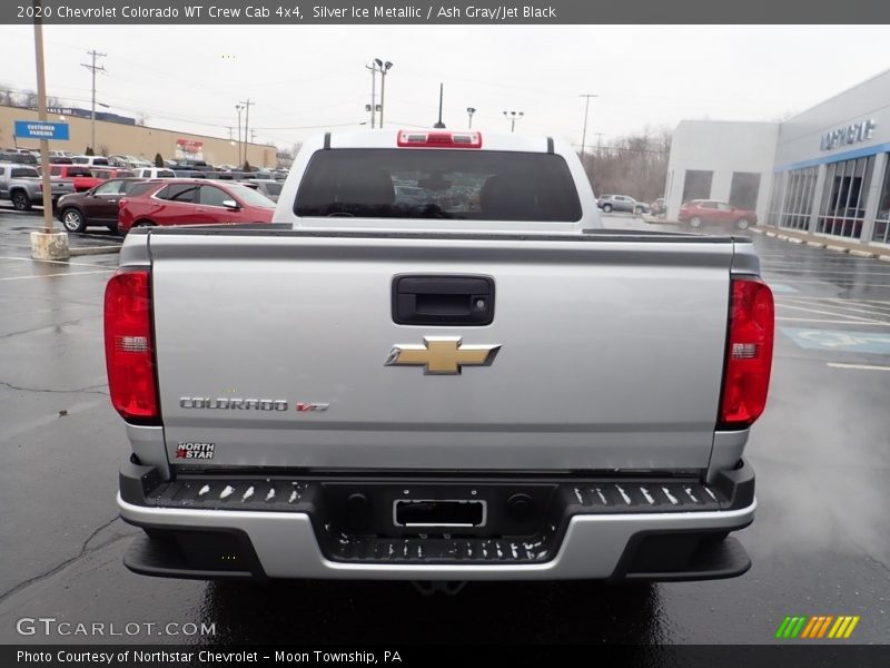 Silver Ice Metallic / Ash Gray/Jet Black 2020 Chevrolet Colorado WT Crew Cab 4x4