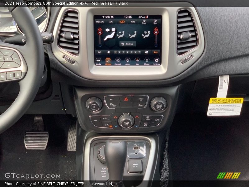 Redline Pearl / Black 2021 Jeep Compass 80th Special Edition 4x4