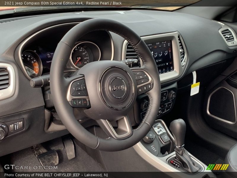 Redline Pearl / Black 2021 Jeep Compass 80th Special Edition 4x4