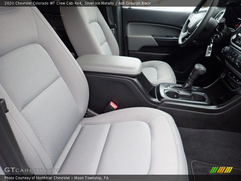 Silver Ice Metallic / Ash Gray/Jet Black 2020 Chevrolet Colorado WT Crew Cab 4x4