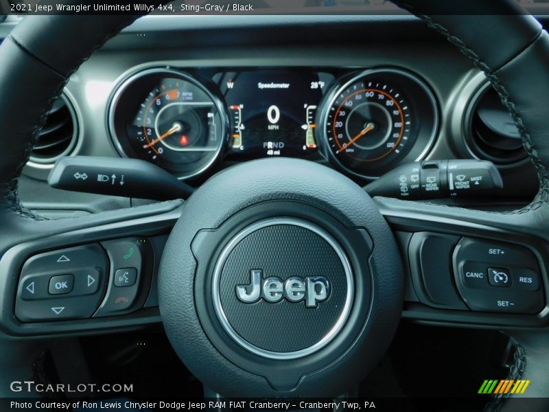 Sting-Gray / Black 2021 Jeep Wrangler Unlimited Willys 4x4