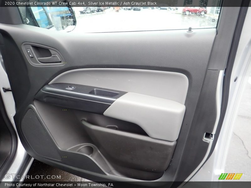 Silver Ice Metallic / Ash Gray/Jet Black 2020 Chevrolet Colorado WT Crew Cab 4x4