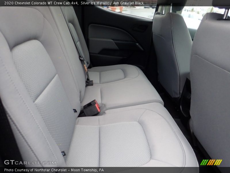 Silver Ice Metallic / Ash Gray/Jet Black 2020 Chevrolet Colorado WT Crew Cab 4x4