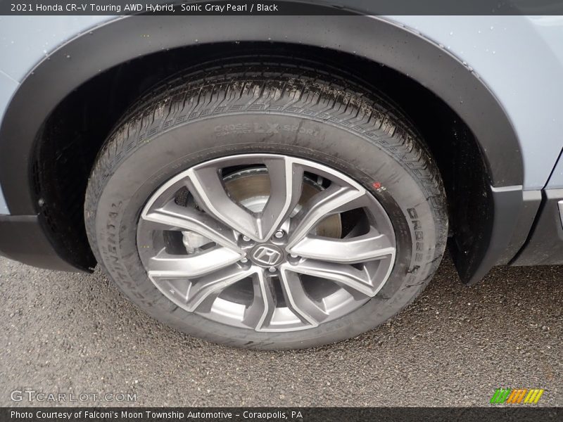 Sonic Gray Pearl / Black 2021 Honda CR-V Touring AWD Hybrid