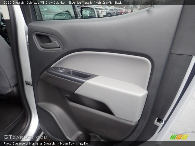 Silver Ice Metallic / Ash Gray/Jet Black 2020 Chevrolet Colorado WT Crew Cab 4x4