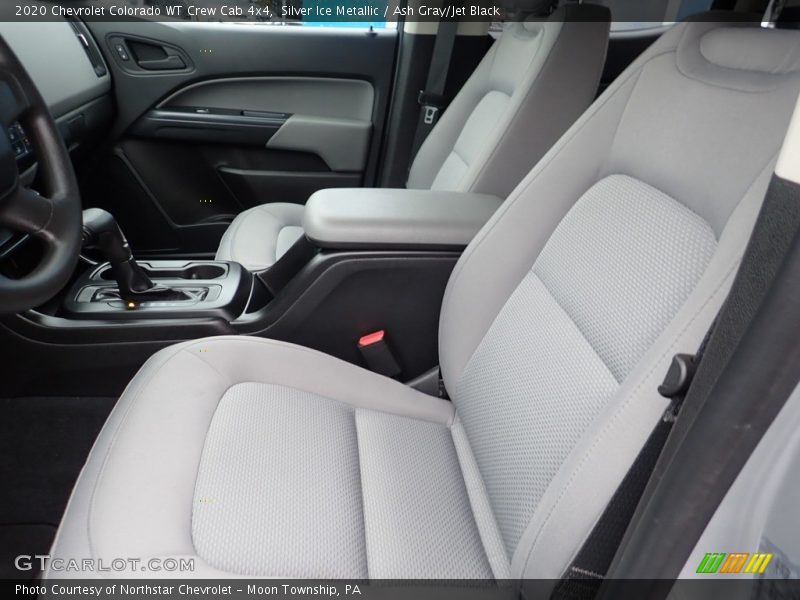 Silver Ice Metallic / Ash Gray/Jet Black 2020 Chevrolet Colorado WT Crew Cab 4x4