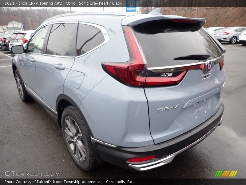 Sonic Gray Pearl / Black 2021 Honda CR-V Touring AWD Hybrid
