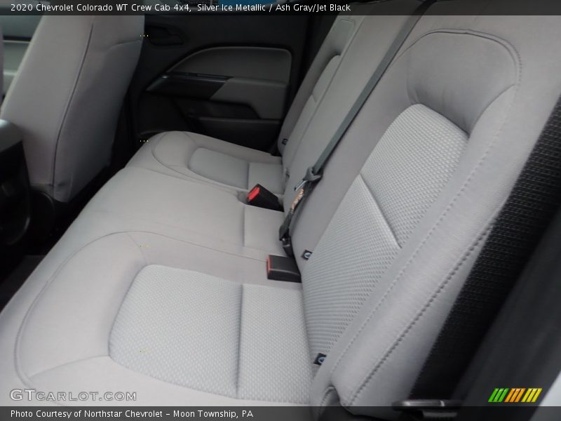 Silver Ice Metallic / Ash Gray/Jet Black 2020 Chevrolet Colorado WT Crew Cab 4x4