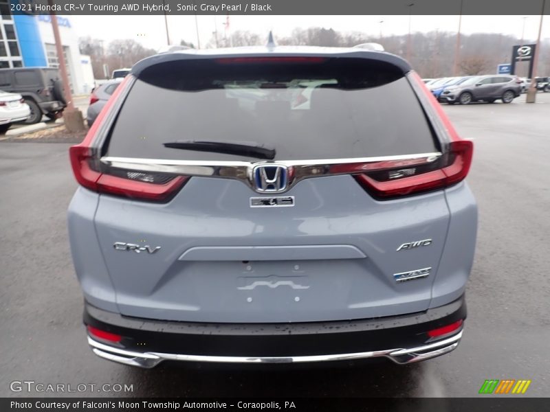 Sonic Gray Pearl / Black 2021 Honda CR-V Touring AWD Hybrid