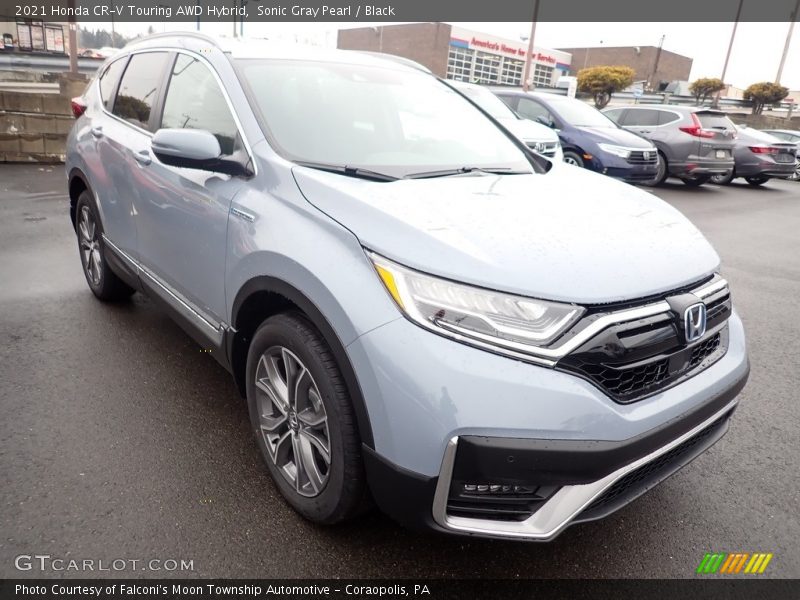 Front 3/4 View of 2021 CR-V Touring AWD Hybrid