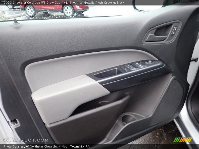 Silver Ice Metallic / Ash Gray/Jet Black 2020 Chevrolet Colorado WT Crew Cab 4x4