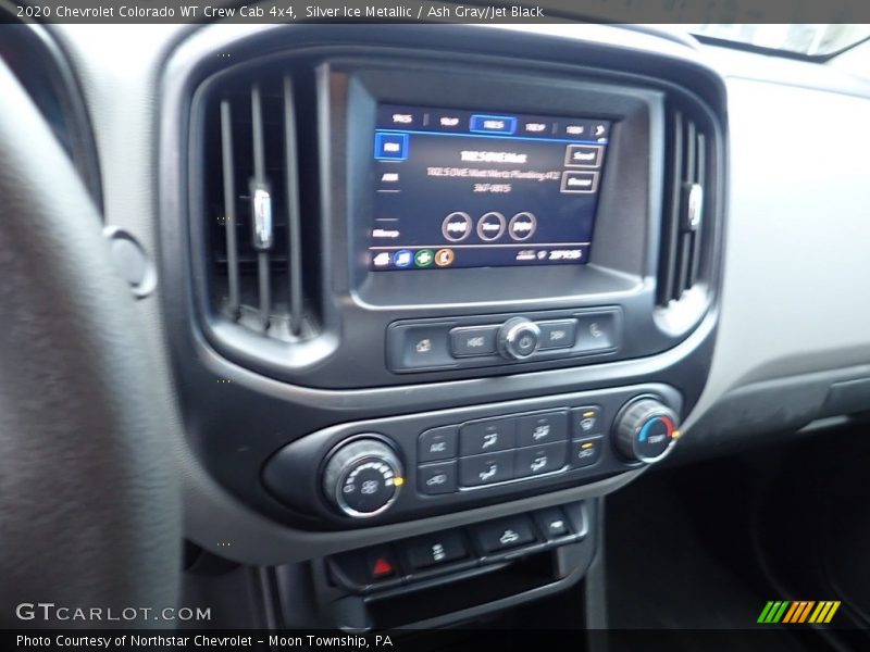 Silver Ice Metallic / Ash Gray/Jet Black 2020 Chevrolet Colorado WT Crew Cab 4x4