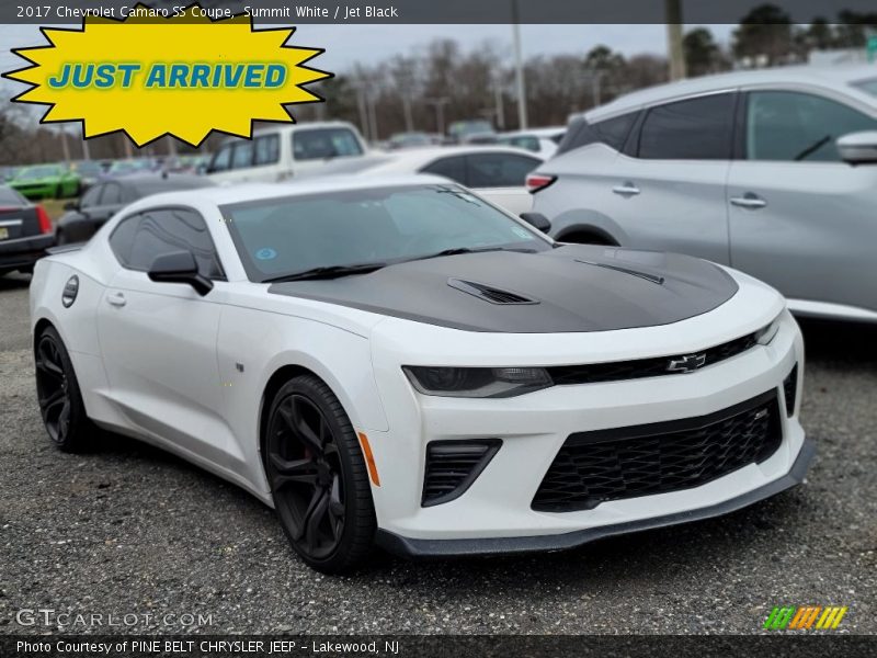 Summit White / Jet Black 2017 Chevrolet Camaro SS Coupe