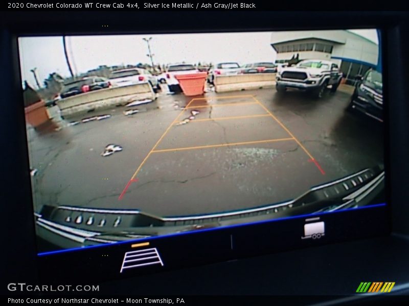 Silver Ice Metallic / Ash Gray/Jet Black 2020 Chevrolet Colorado WT Crew Cab 4x4