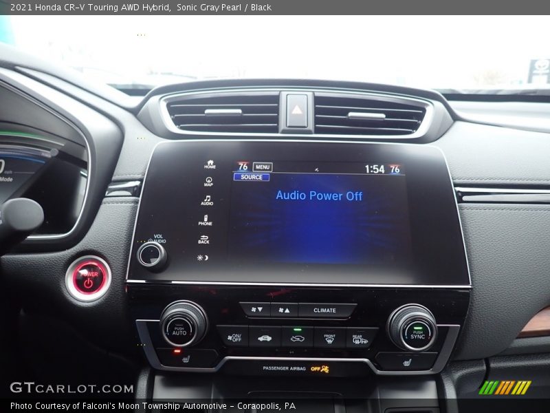 Sonic Gray Pearl / Black 2021 Honda CR-V Touring AWD Hybrid