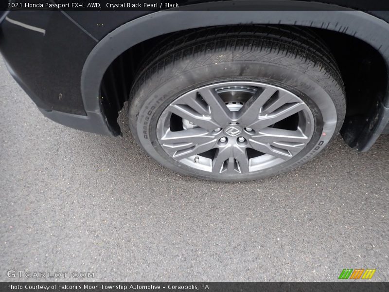 Crystal Black Pearl / Black 2021 Honda Passport EX-L AWD