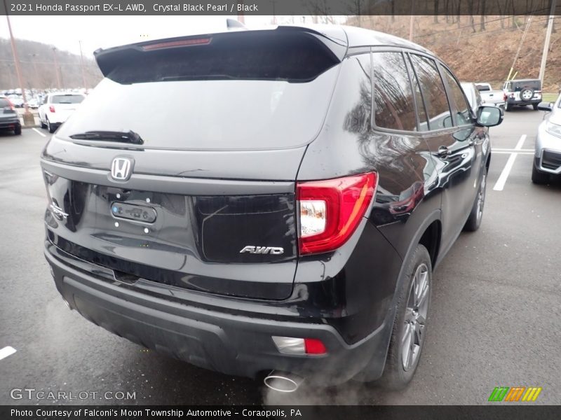 Crystal Black Pearl / Black 2021 Honda Passport EX-L AWD